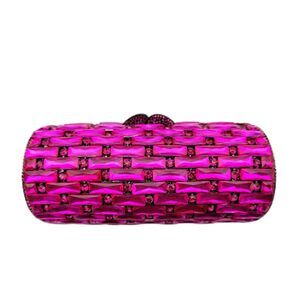 9163 Luxury Crystal Clutch Rhinestone Purses Formal Party Diamond Evening